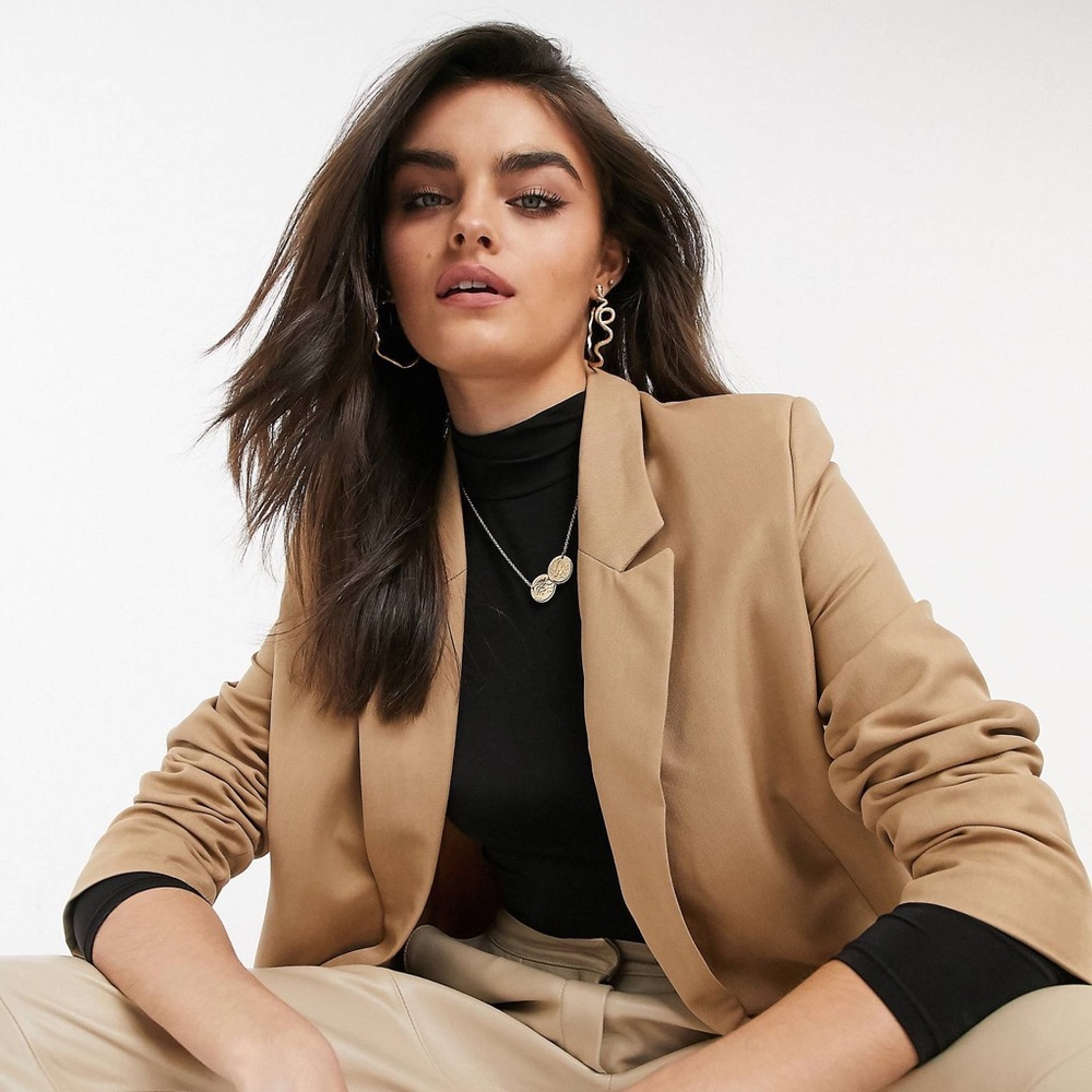 ASOS Camel Blazer Jacket